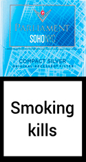 Parliament Soho Compact Silver Cigarettes