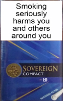Sovereign Compact Blue Cigarettes