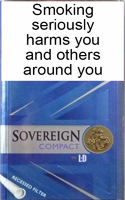 Sovereign Compact Silver Cigarettes