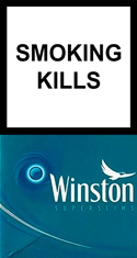 Winston Super Slims Expand Blue Cigarettes