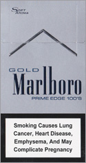 Marlboro Gold Prime Edge Super Slims 100s Cigarettes