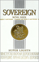 Sovereign Super Lights Cigarettes