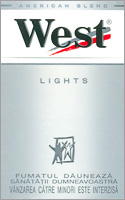 West Stream Tec Lights (Silver) Cigarettes
