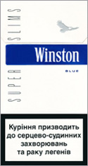 Winston Super Slims Blue 100`s Cigarettes